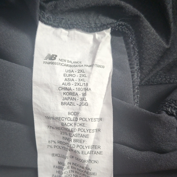 New Balance Women's Black Running Shorts - Picture 5 of 5